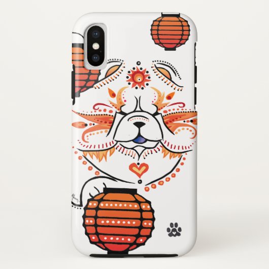 BINDI MI TANG Chow - IPHONE X hoesje (Achterkant)