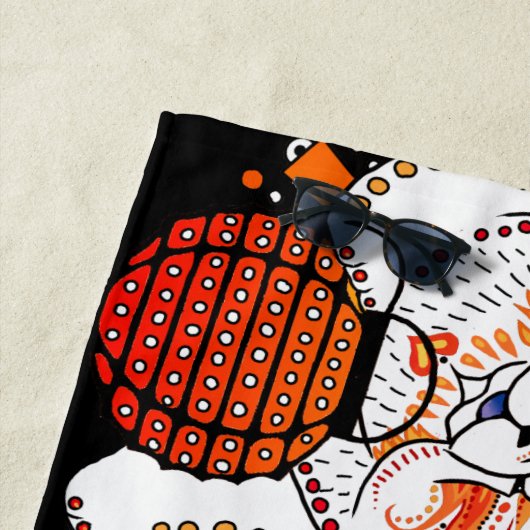 BINDI MI TANG - Chow - Jaar van de Hond handdoek (In situ)