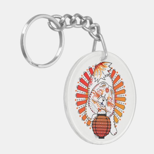 BINDI MI TANG - Chow - Jaar van de sleutelhanger (Voorkant Links)