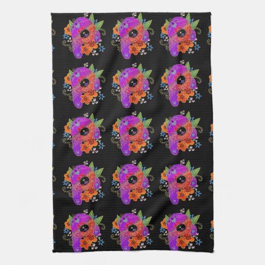 BINDI ruwe chow ringside handdoek/keukenhanddoek Theedoek (Verticaal)