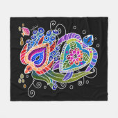 BINDI SEATURTLES Couvertures en toison en 3 taille (Devant (Horizontal))