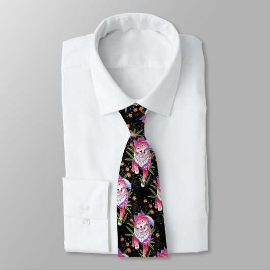 BINDI SHIBA INU - cravate design (Attaché)