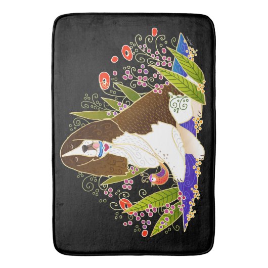 BINDI SPRINGER SPANIEL - krat of badmat (Voorkant Verticaal)