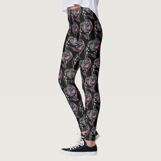 BINDI SUGARSKULL Chow Chow Leggings (Links)