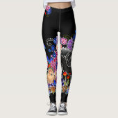 BINDI TUINFEEST - Designer Leggings (Voorkant)