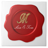 Bindmonogram Tegeltje (Voorkant)