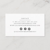 Bindplanner / ander Visitekaartje (Achterkant)