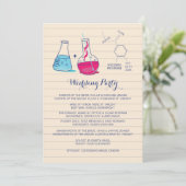 Bindprogramma's voor roze en blauwe chemie programma (Staand voorkant)