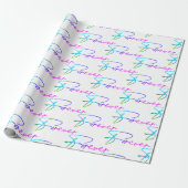 Bindregenboog voor handschrift dat papier pakt (Uitgerold)