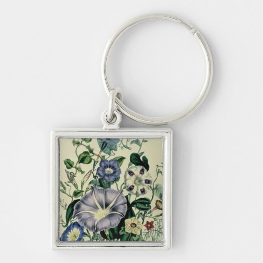 Bindweed, bord 26 van 'De Dames' Sleutelhanger (Voorkant)