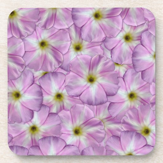 Bindweed Seamless Pattern Bier Onderzetter (Voorkant)