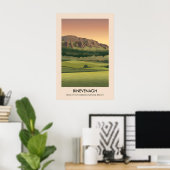 Binevenagh AONB Travel Poster (Bureau à domicile)