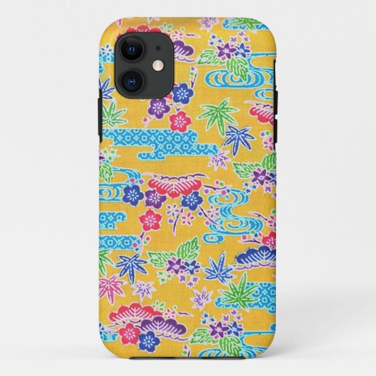 Bingata Goud Case-Mate iPhone Case (Achterkant)