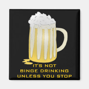 BINGE DRINK MAGNEET