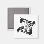 Binge Media Magneet (Voorkant / Achterkant)