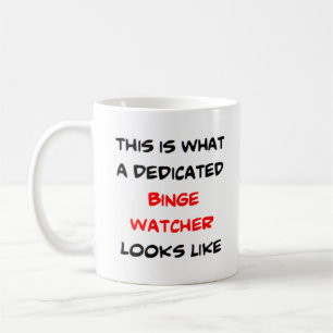 binge watcher, toegewijde koffiemok