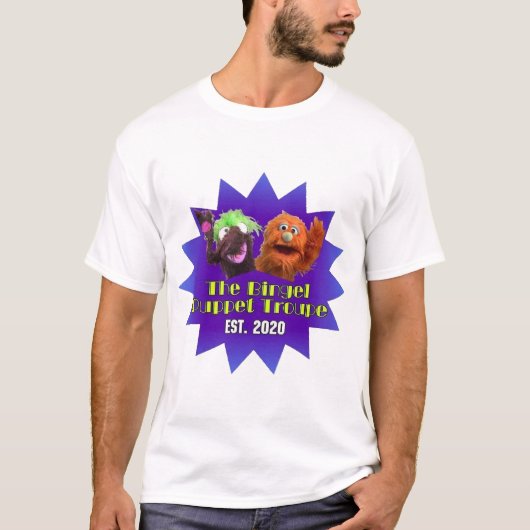 Bingel Puppet Troupe T-Shirt (Voorkant)