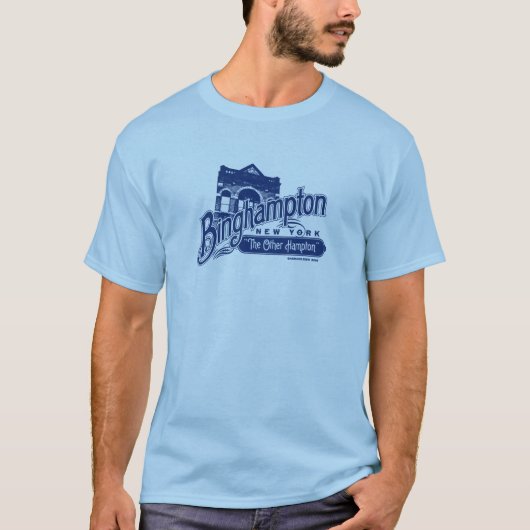 Binghampton — de andere hampton t-shirt (Voorkant)