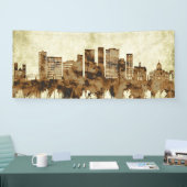 Binghamton New York Cityscape Spandoek (Beurs)