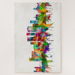 Binghamton New York Skyline Legpuzzel