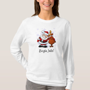 Bingle Jells Santa & Rudolph Vakantie T-shirt