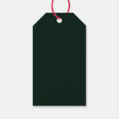 Bingle Jells Tipsy Kerstmis Cadeaulabel (Achterkant)