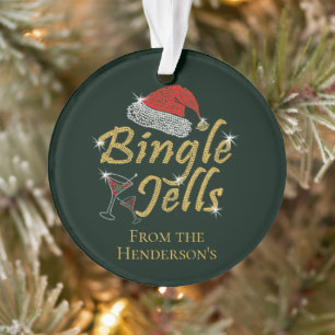 Bingle Jells Tipsy Kerstmis Ornament