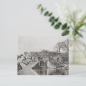 Bingley Five Rise Locks Briefkaart (Staand voorkant)