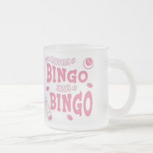 Bingo 2 CadeauMok Matglas Koffiemok