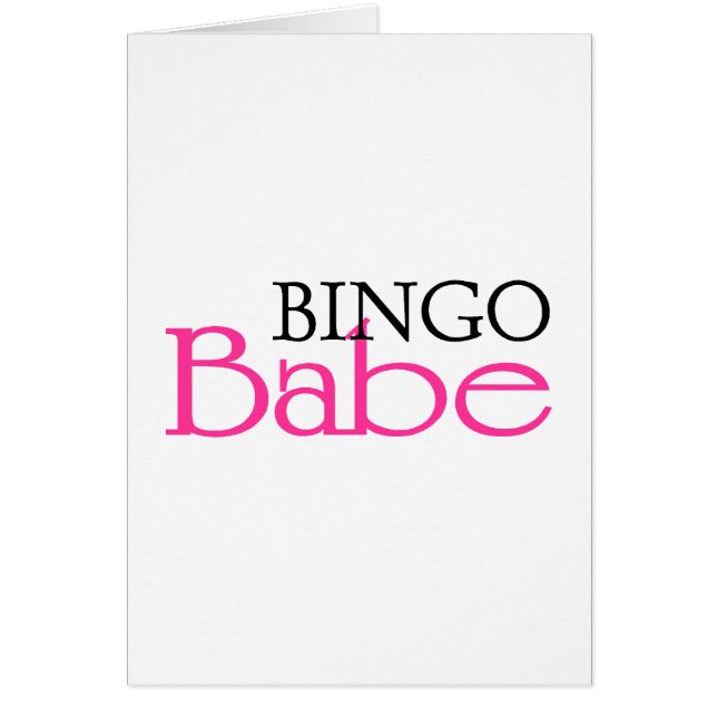 Bingo Babe (Voorkant)