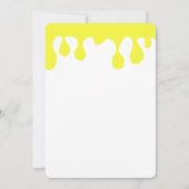 Bingo, Baby shower Carte de jeu Flyer, Bébé Bee (Dos)