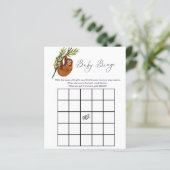 Bingo babydouchespel Slotthema (Staand voorkant)