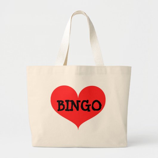 Bingo Bag Grote Tote Bag (Voorkant)