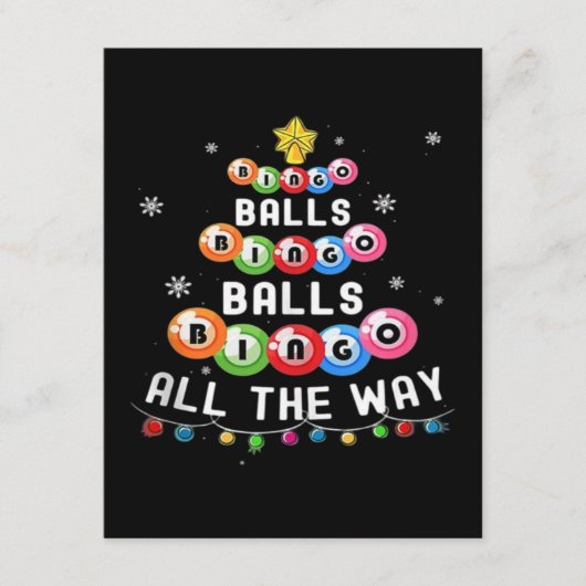 Bingo Ballen Bingo Tot Het Eind Informatiekaartje (Voorkant)