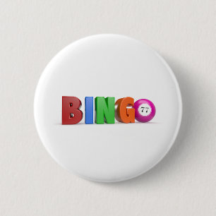 bingo ballen met aantallen reeks ronde button 5,7 cm