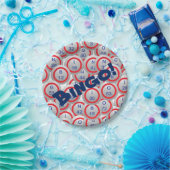 Bingo Balls Papieren Bordje (Feest)