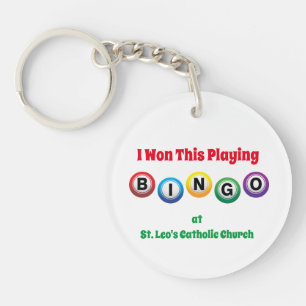 Bingo Balls Sleutelhanger