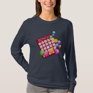 Bingo! Bingo kaart en markeerstiften T-shirt