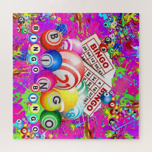 BINGO BINGO ontworpen door CBDOilPrincess Legpuzzel (Horizontaal)