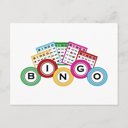 Bingo Briefkaart (Voorkant)