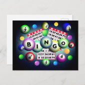 Bingo Briefkaart (Voorkant / Achterkant)