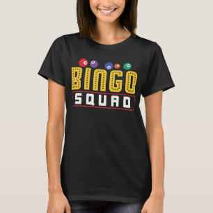 Bingo Buddies Funny Lucky Gambling T-shirt