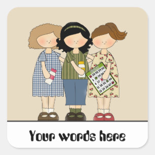 Bingo Buddies gokken aanpasbare schattige sticker