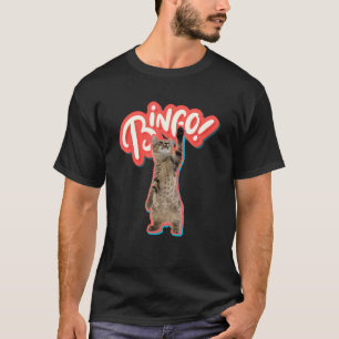 Bingo Caller Shirt Grappige Bingo Shirts Retro Kat