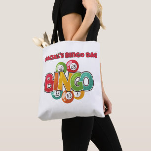 Bingo Canvas tas, Aangepaste Bingo Tas