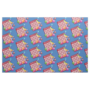 Bingo Card Bingo Balls Stof