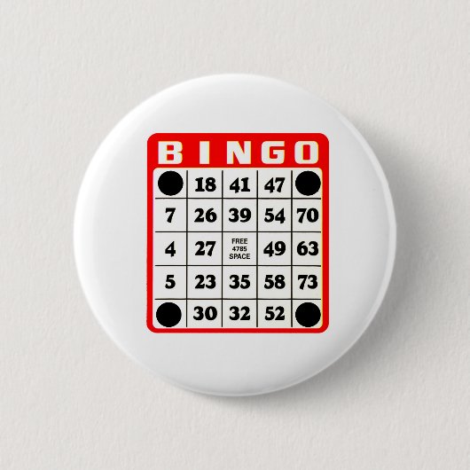Bingo Card Button (Voorkant)