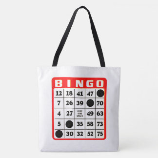 Bingo Card Shoulder Bag Draagtas
