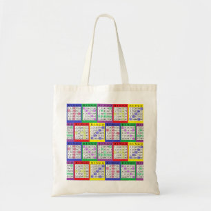 BINGO Cards Bingo Canvas tas