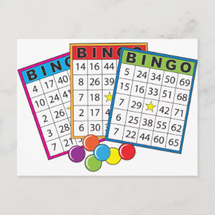 Bingo Cards Briefkaart